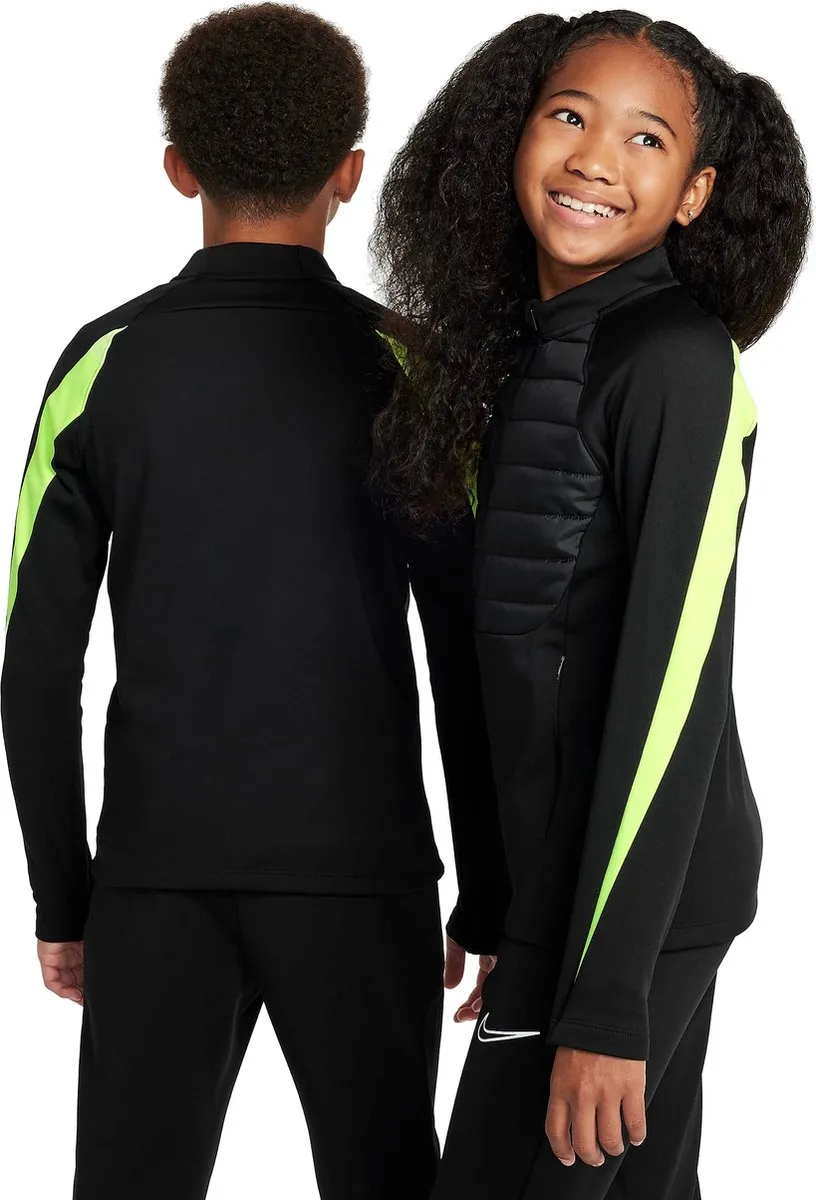 Nike Therma-Fit Academy Zip-Tip Kids 140 - Zwart