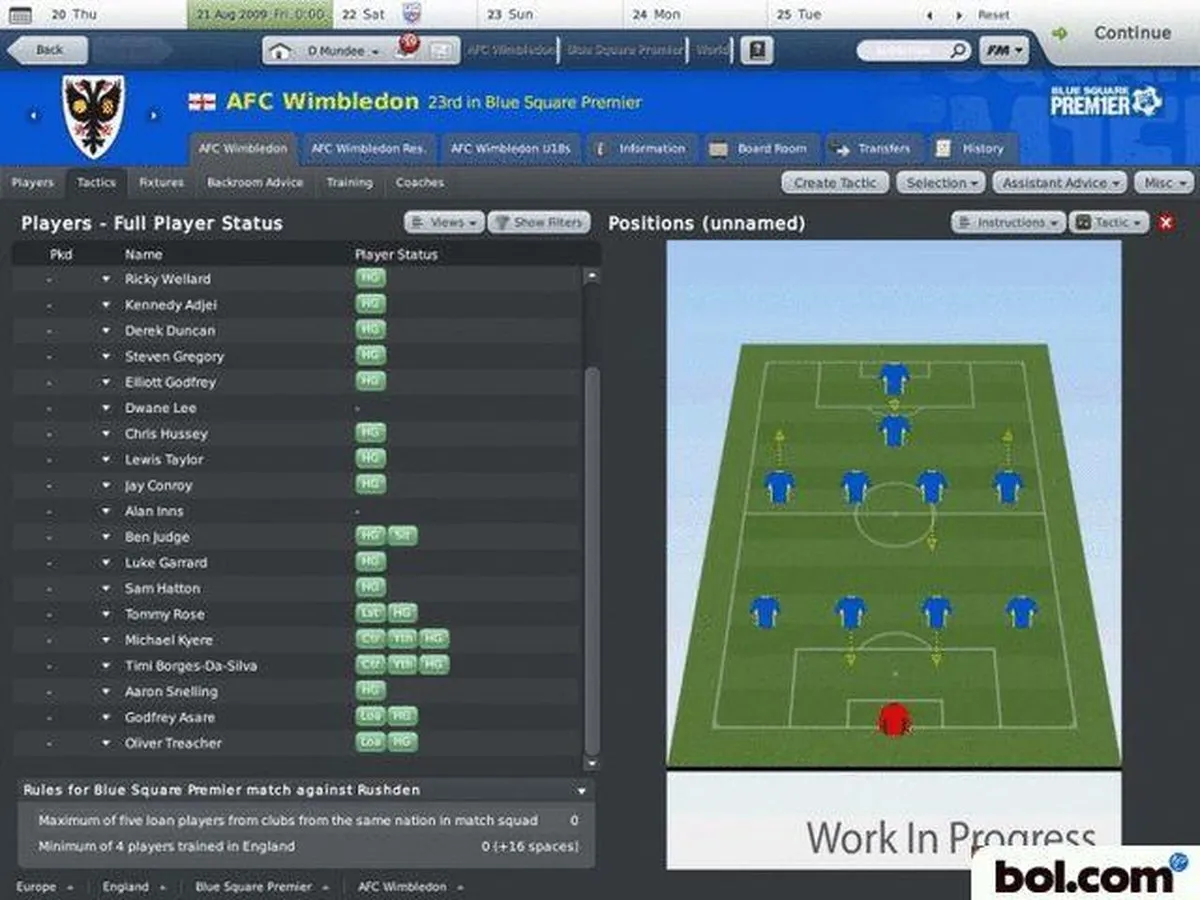 Sega Football Manager 2010 - Windows