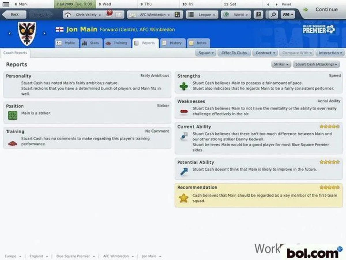 Sega Football Manager 2010 - Windows