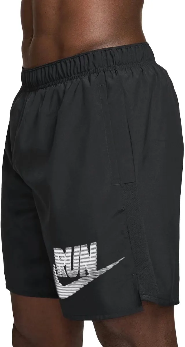 Nike Dri-FIT Challenger Sportshort Heren L - Zwart