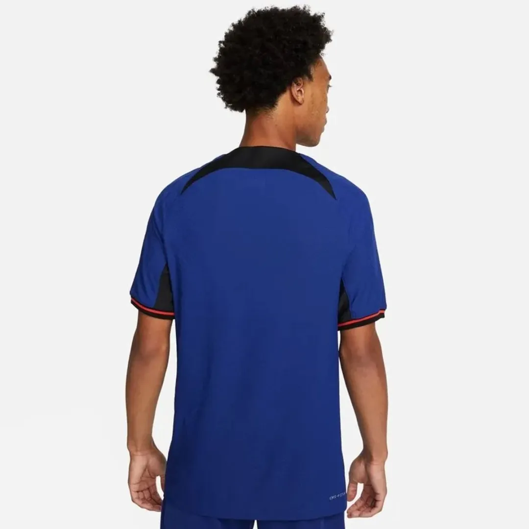 Nike KNVB ADV Vapor Shirt - M - Blauw/Oranje/Zwart