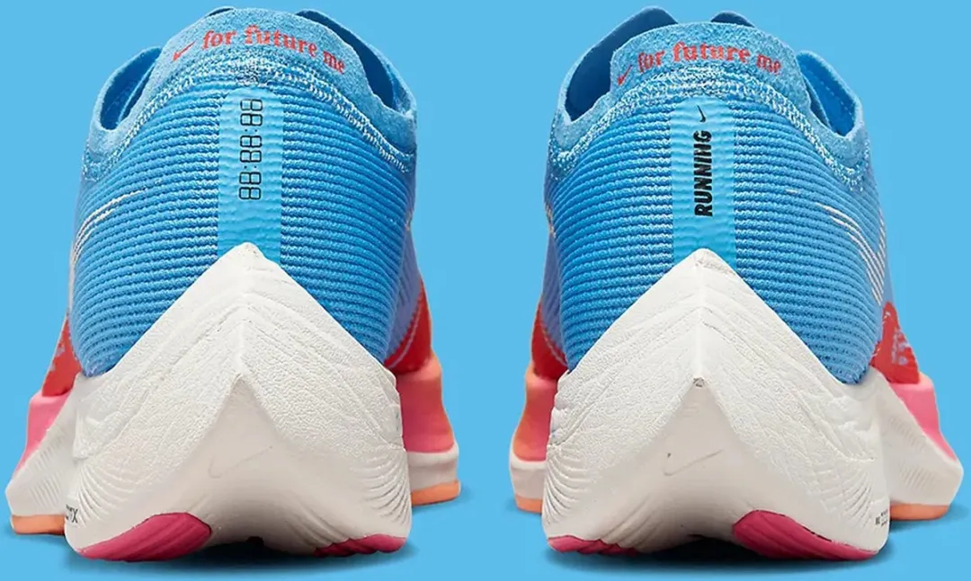 Nike ZoomX VaporFly NEXT% 2 Hardloopschoenen 36.5 - Blauw/Rood
