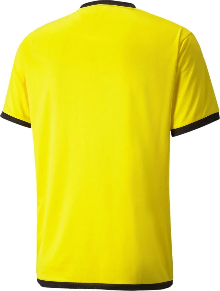 PUMA Teamliga Shirt Heren - Geel/Zwart XL