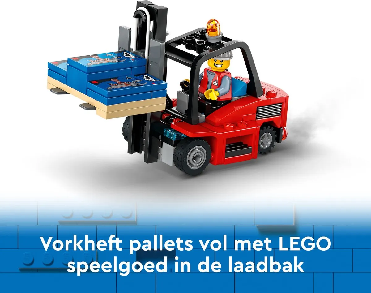 LEGO City Gele Vrachtwagen 60440 - 1061 Stukken