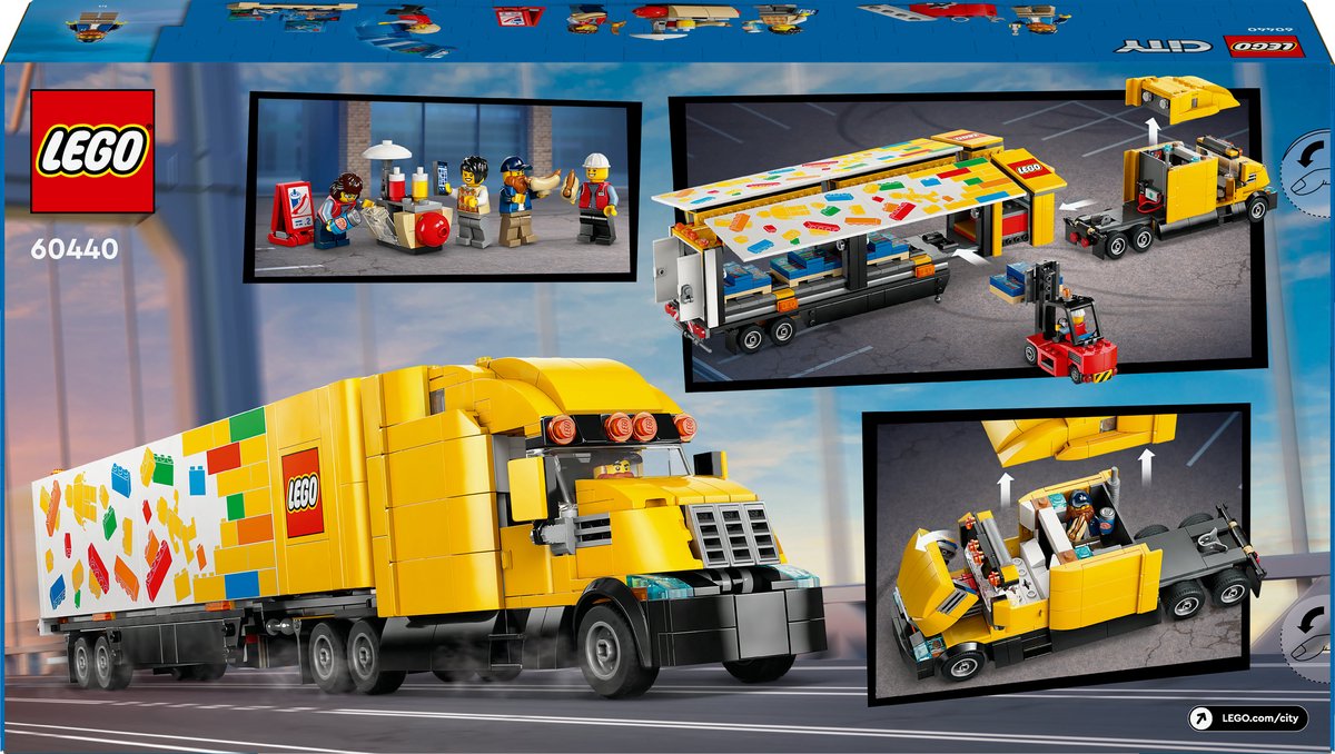 Lego City Gele vrachtwagen 60440