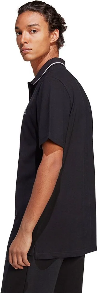 adidas Sportswear Essentials Piqué Poloshirt IC9314 - Heren - Zwart - S