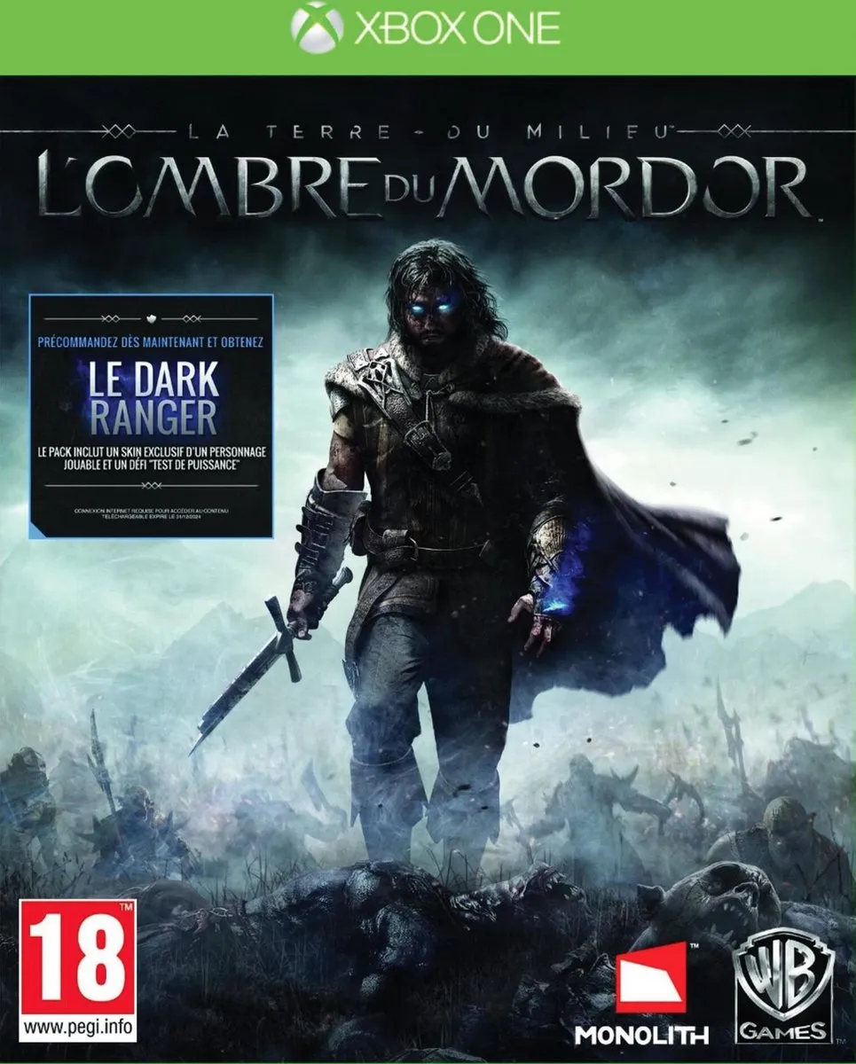 Warner Bros Middle-Earth Shadow of War Xbox One