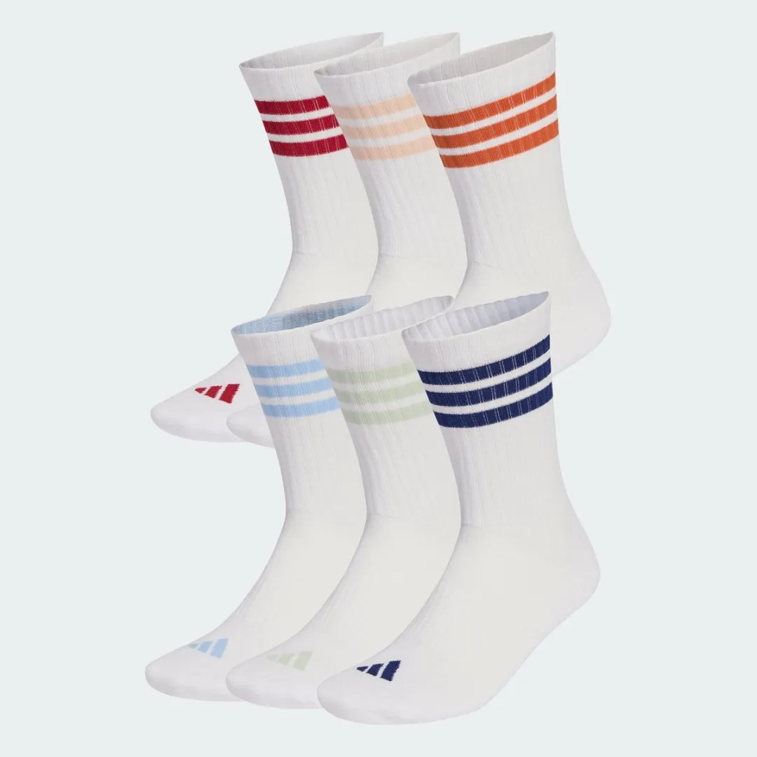 adidas Performance 3-Stripes Essentials Gevoerde Sokken KE5493 - 6 Paar