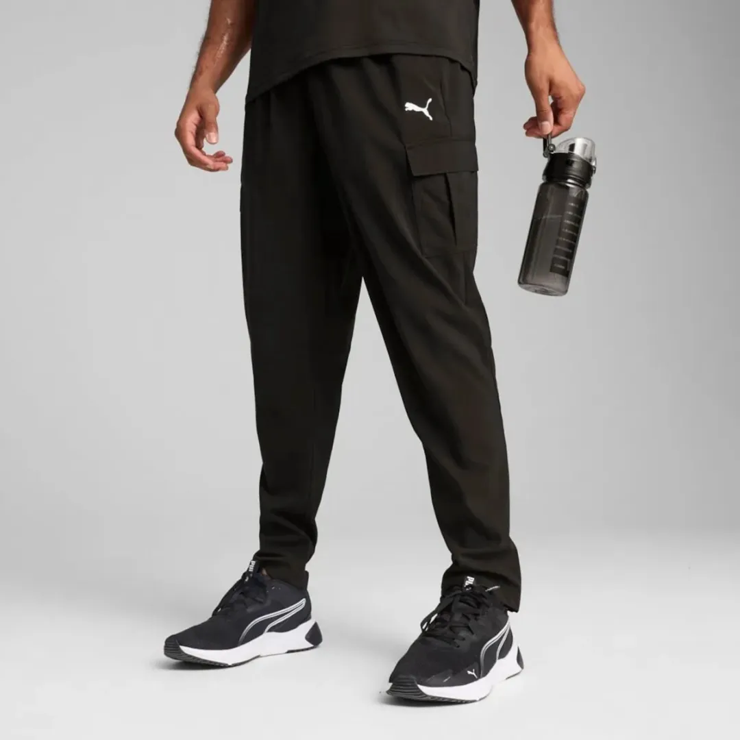 PUMA Tad Tech Woven Cargo Trainingsbroek - XXL - Puma Black