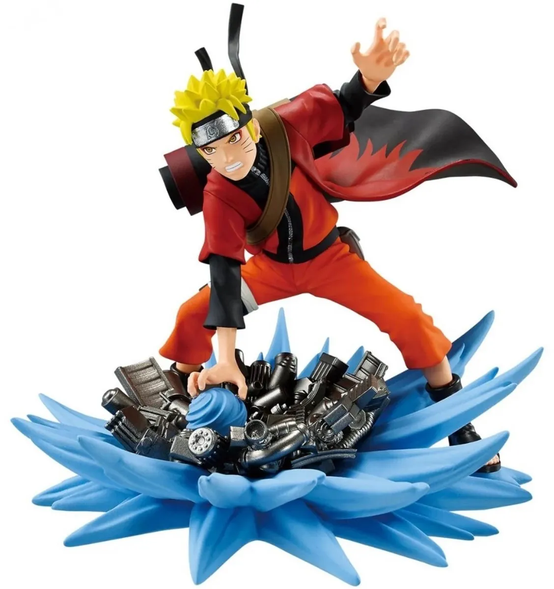 Bandai Naruto Shippuden Naruto Uzumaki Staand Figuur - Multicolour