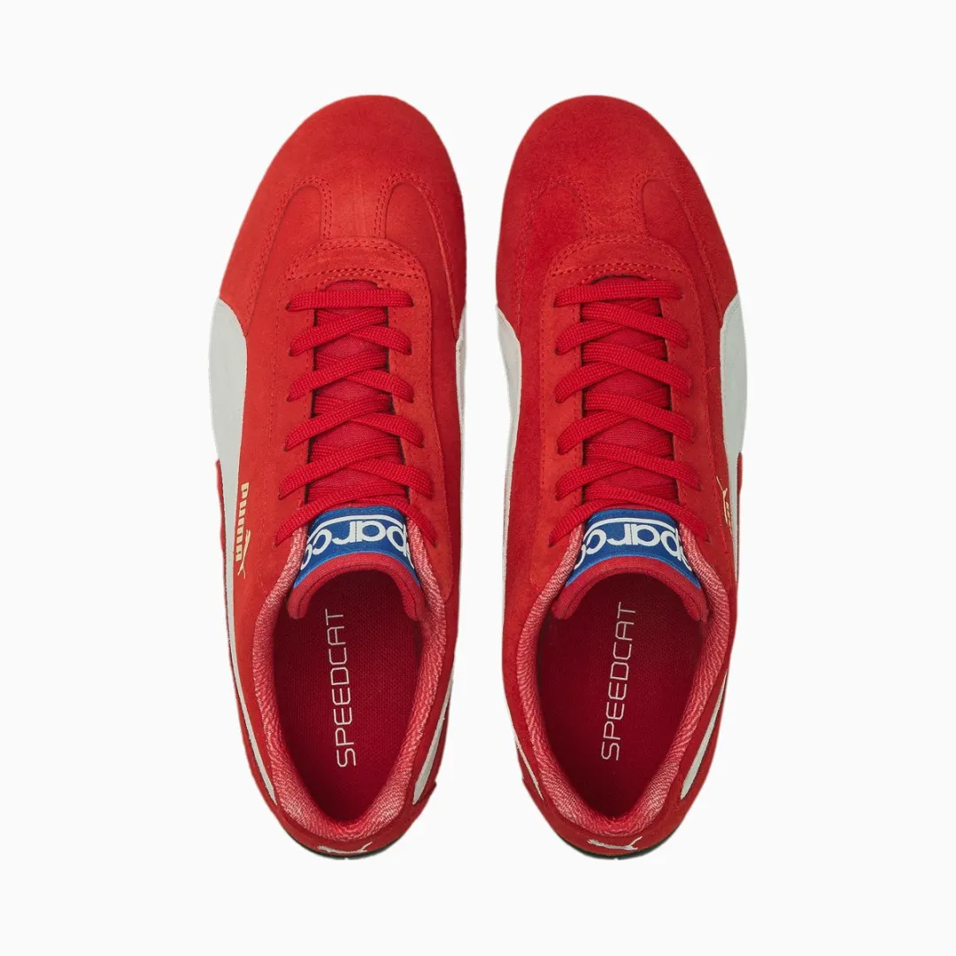 PUMA Speedcat OG + Sparco Sneaker - Rood/Wit - Maat 43