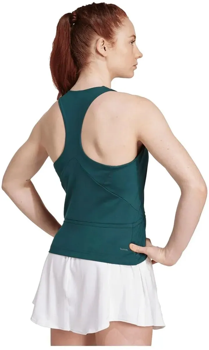 Adidas Climacool Midi Y Mouwloos T-shirt - L - Groen/Blauw