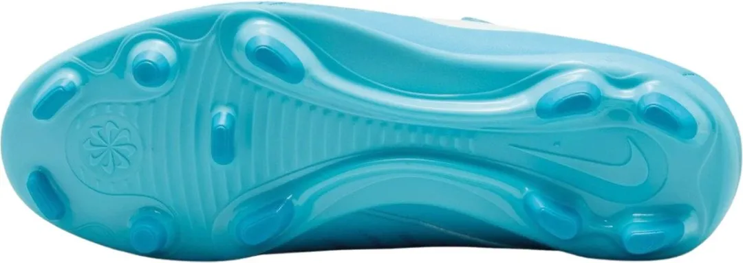 Nike Phantom GX II FG/MG Voetbalschoenen Junior FJ2600-400 - 36 - Lichtblauw/Wit