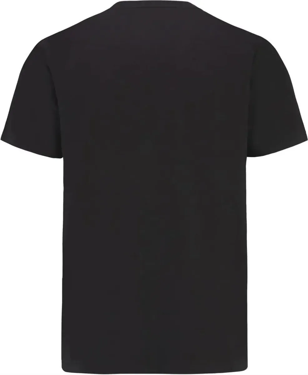 Mercedes Heren F1 Stealth Groot Logo T-shirt - XS - Zwart