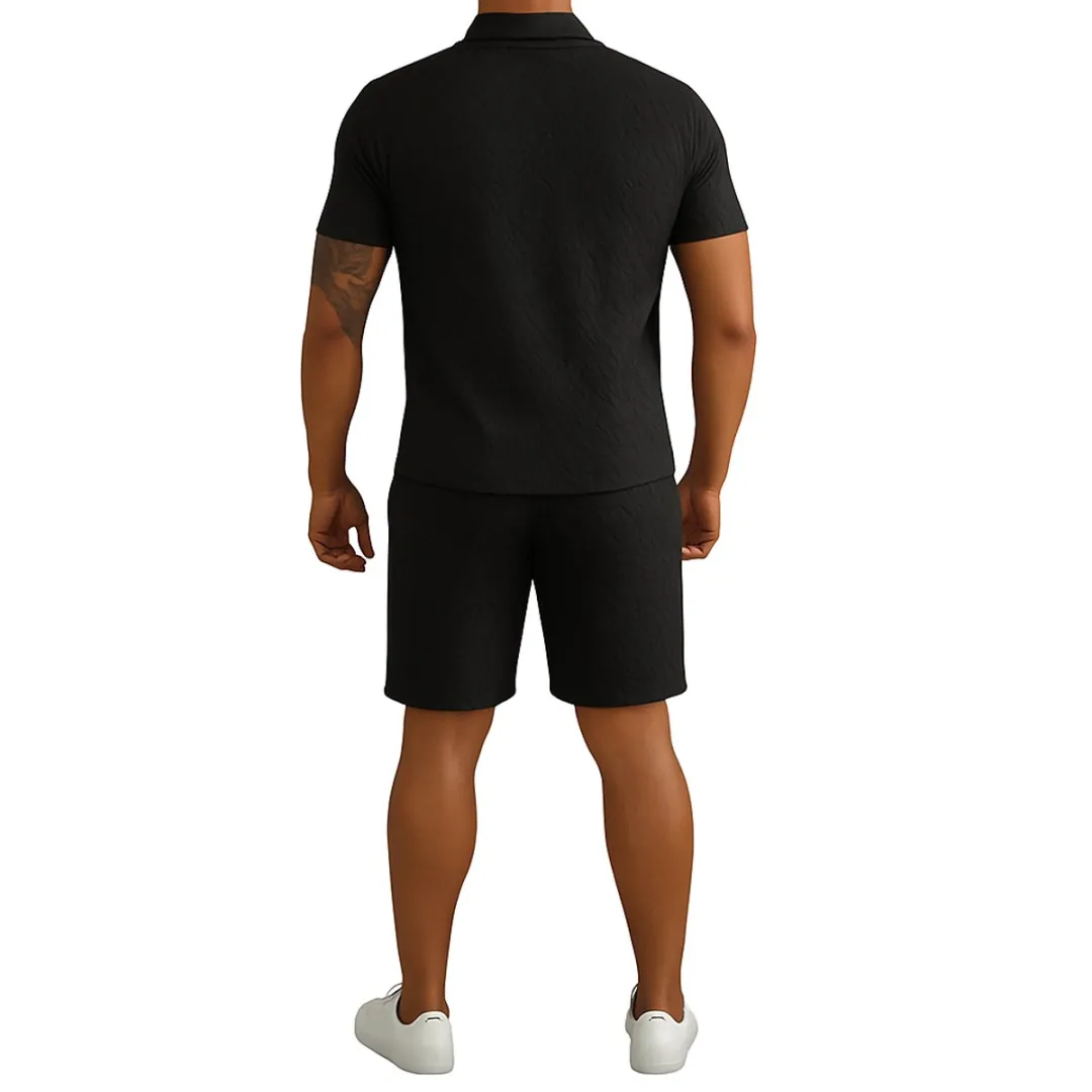 RedParrot Zomerset Heren Trainingspak - Zwart - XL