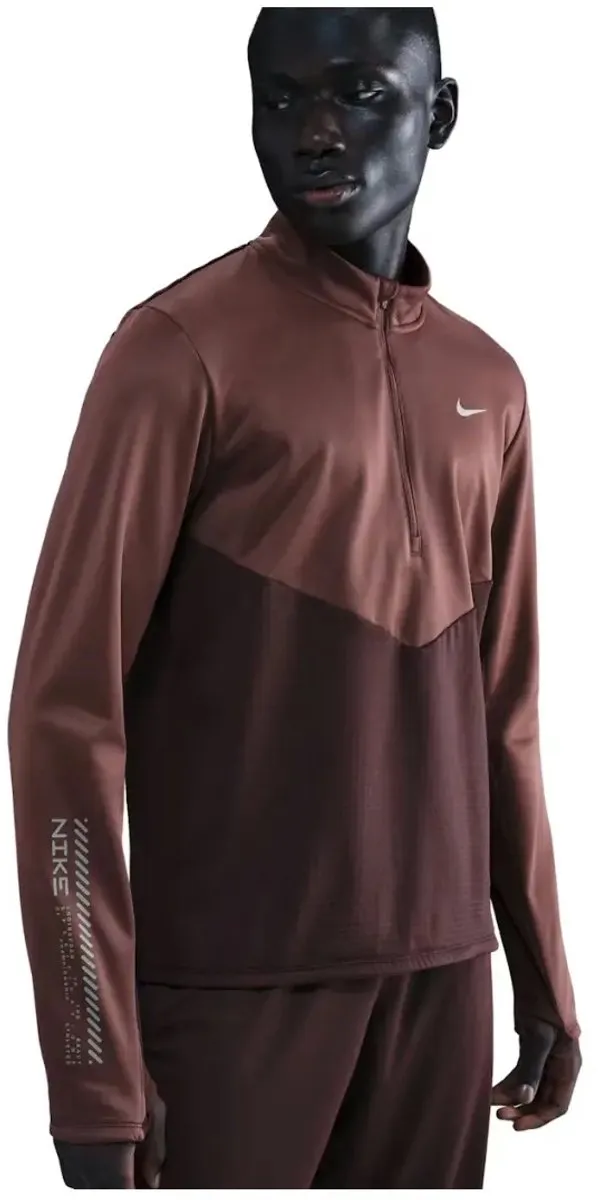 Nike Pacer Therma-Fit Winterized Ziptop - M - Rood