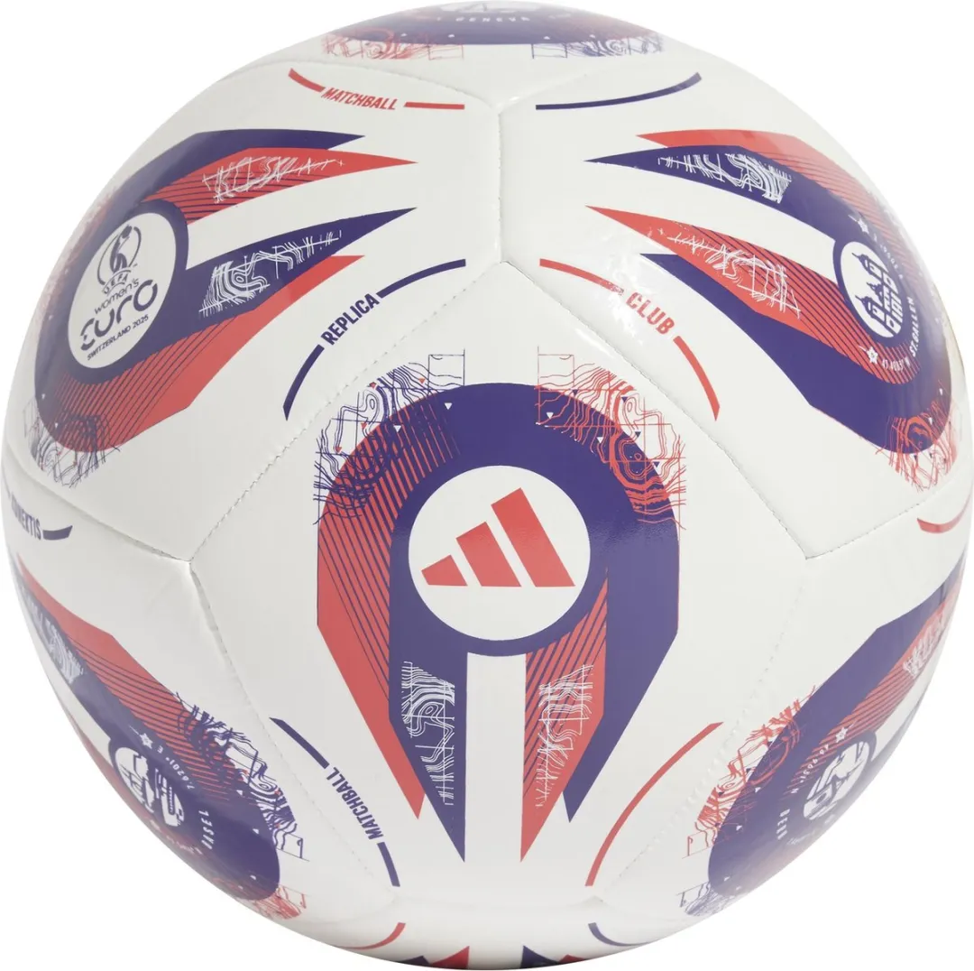 Adidas Euro 25 CLB Voetbal - Maat 5 - Wit