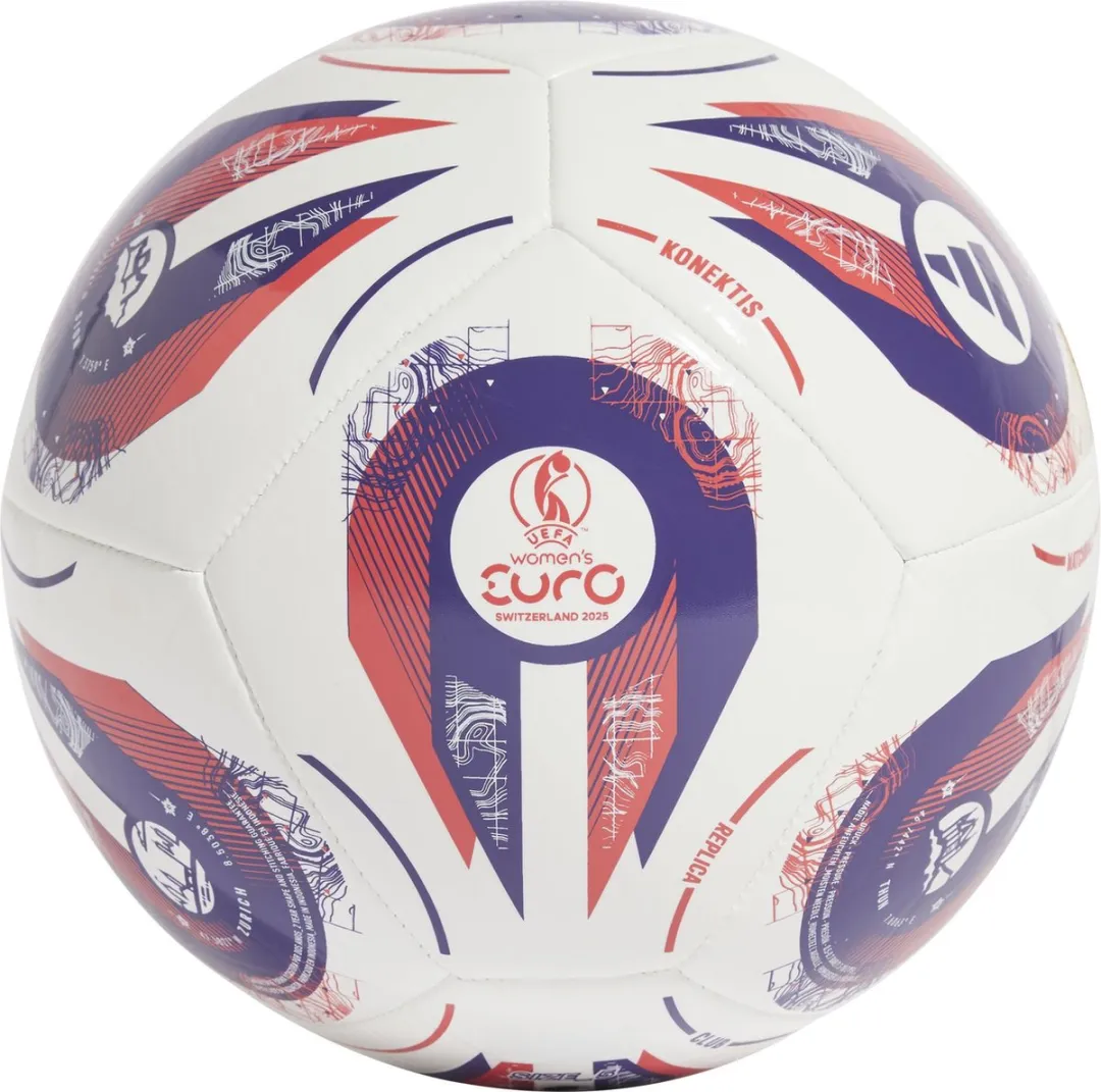 Adidas Euro 25 CLB Voetbal - Maat 5 - Wit