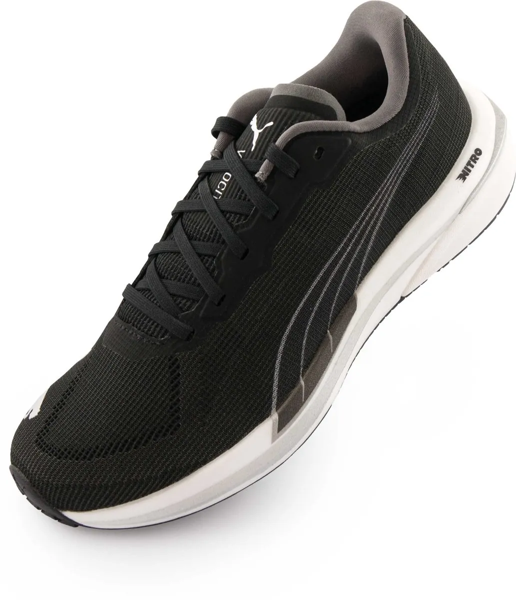 PUMA Velocity Nitro Wns Sportschoenen - 38.5 Zwart/Wit