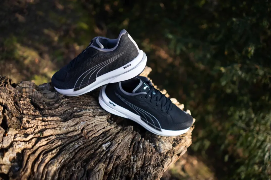 PUMA Velocity Nitro Wns Sportschoenen - 38.5 Zwart/Wit