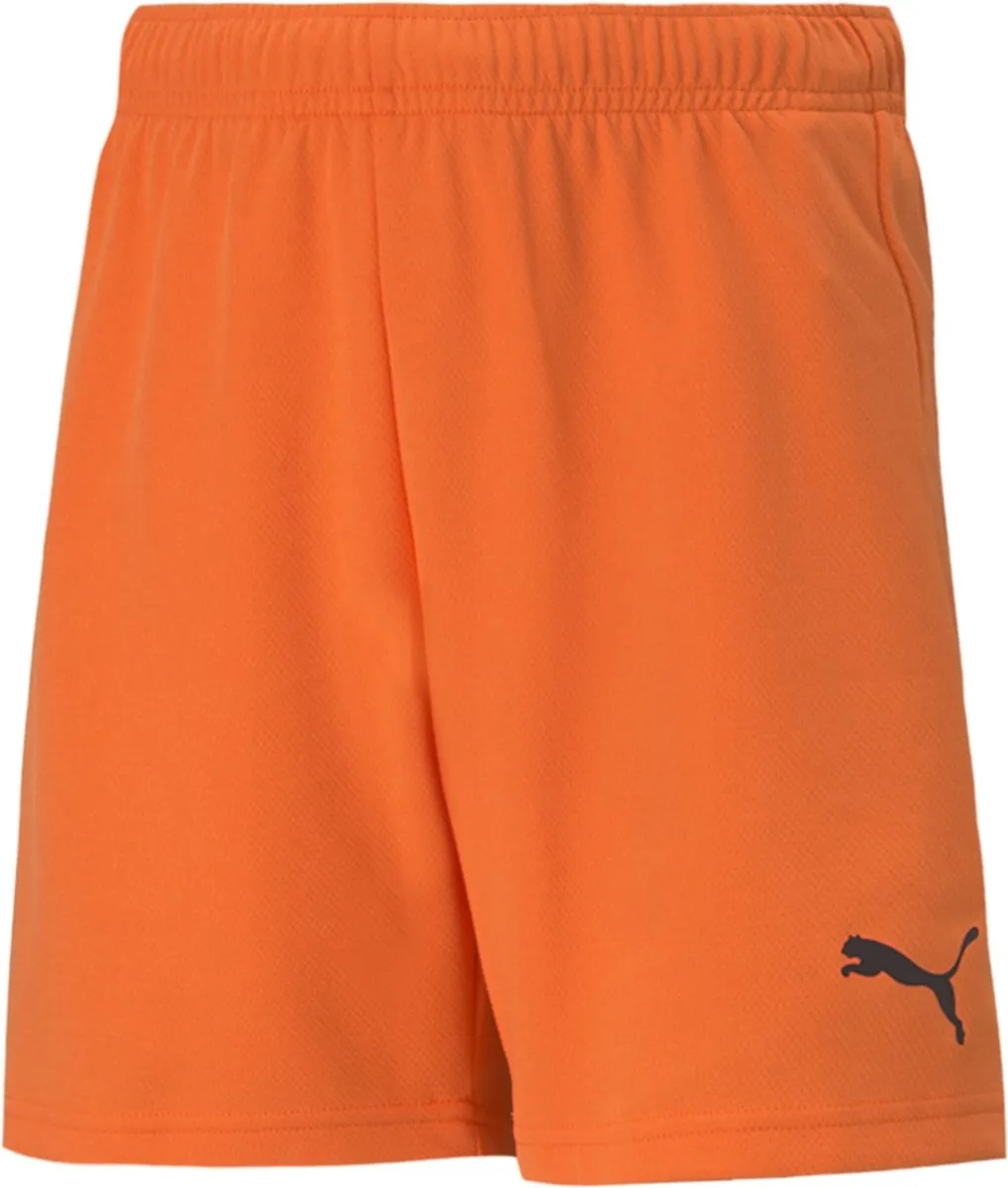 PUMA Teamrise Short Kinderen - 140 - Oranje