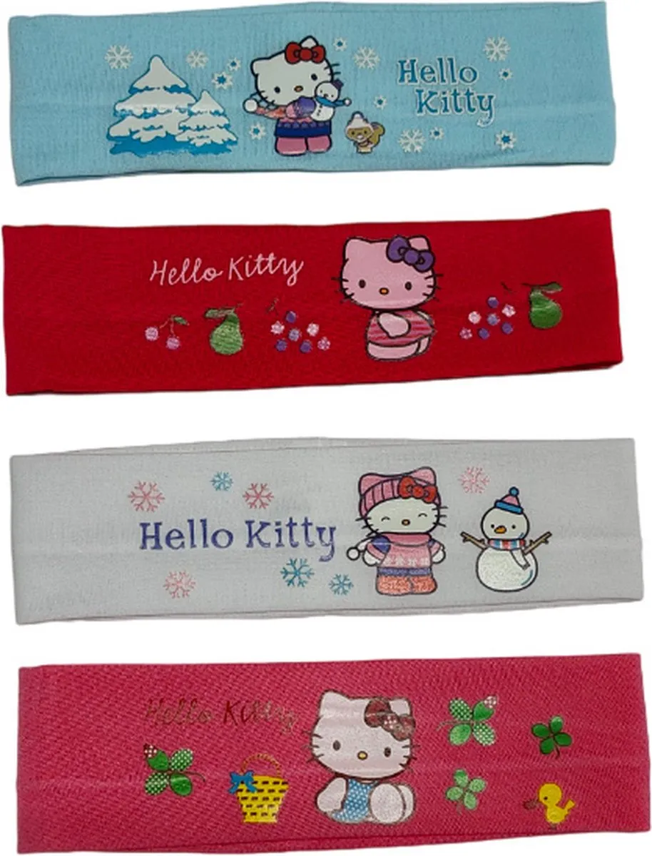 Hello Kitty Haarband Fruitmotief Rood
