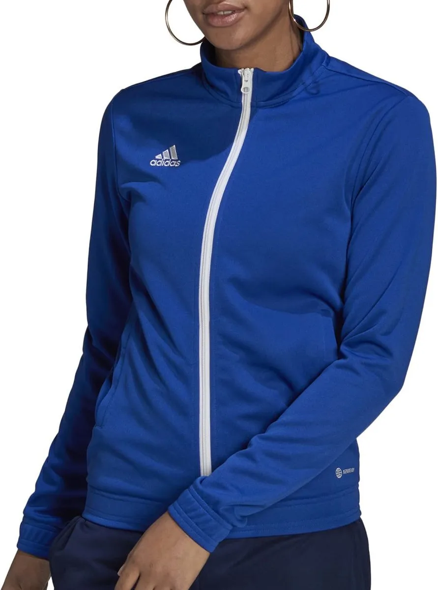 Adidas Entrada 22 Sportjas Vrouwen - S - Blauw/Wit