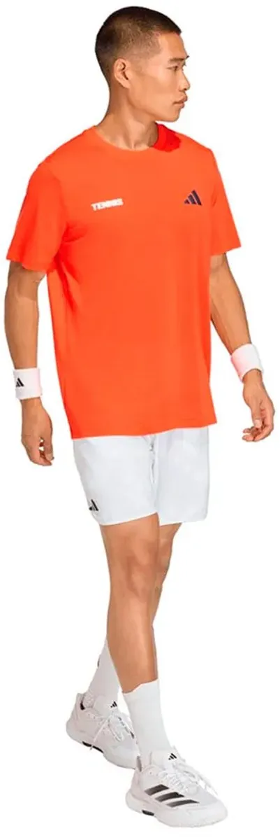 Adidas Tennis Hot Egg Graphic T-shirt - S - Oranje