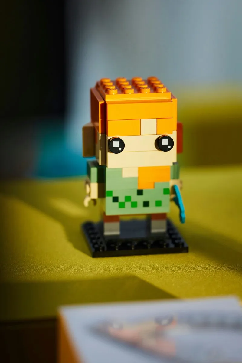 LEGO Minecraft Brickheadz Alex 40624 - 86 Stukken - afbeelding 3 van 6