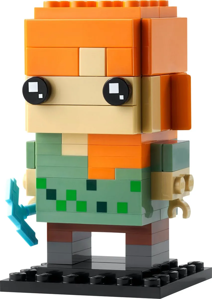 LEGO Minecraft Brickheadz Alex 40624 - 86 Stukken - afbeelding 5 van 6