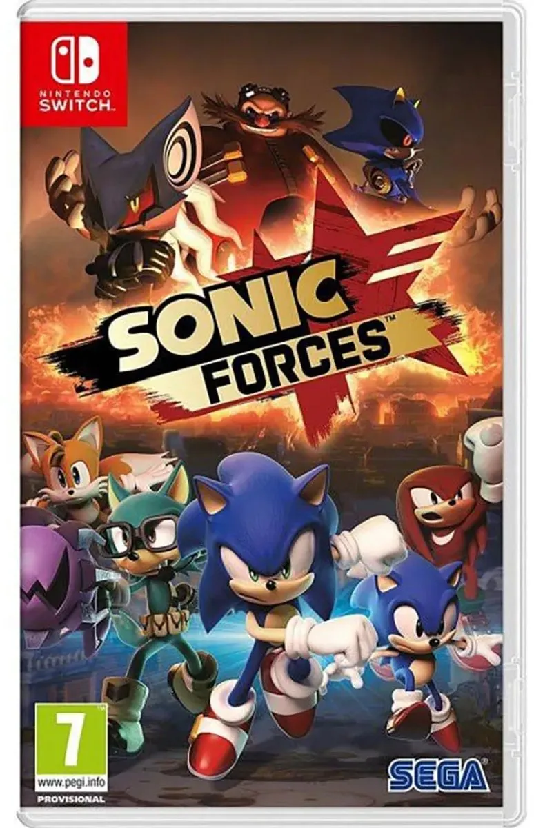 Sega Sonic Forces Nintendo Switch Code-in-a-box