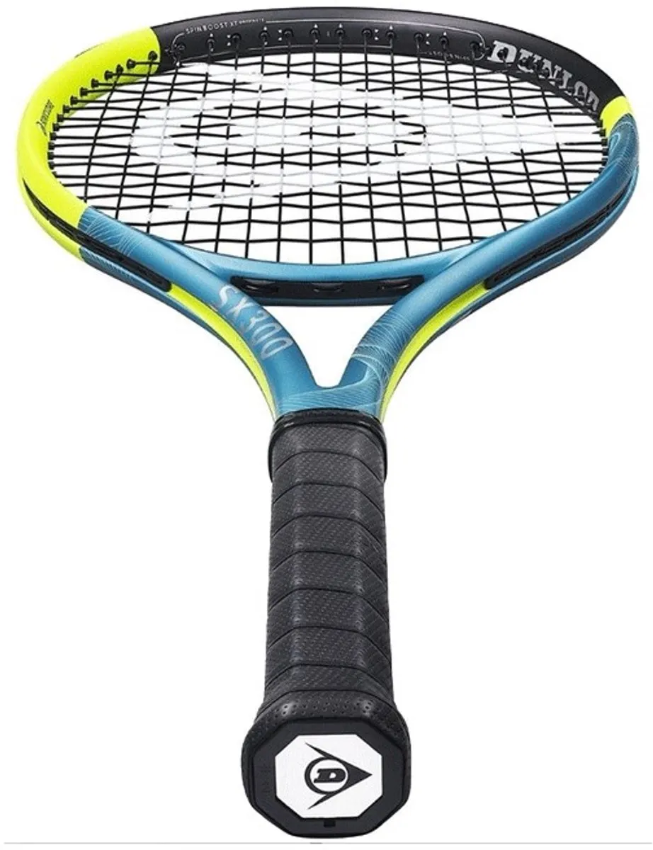 Dunlop SX300 Tennisracket - Spin - L2 - Geel/Aqua