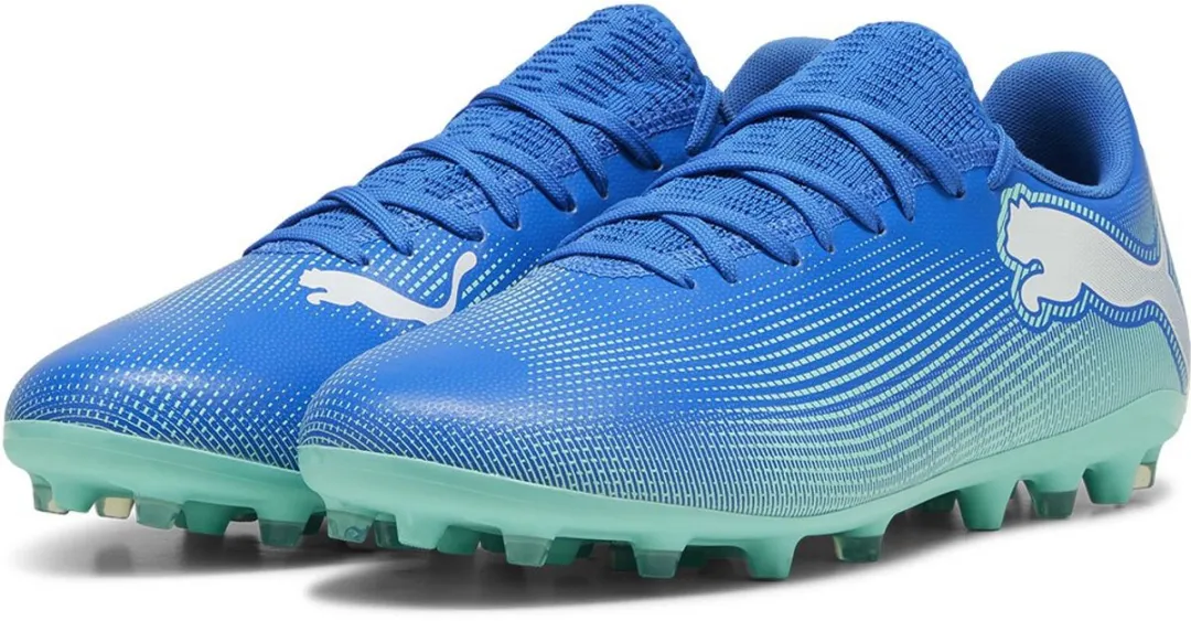 PUMA Future 7 Play Mg Voetbalschoenen - Blauw - EU 45