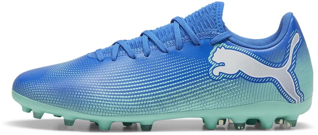 PUMA Future 7 Play Mg Voetbalschoenen - Blauw - EU 45