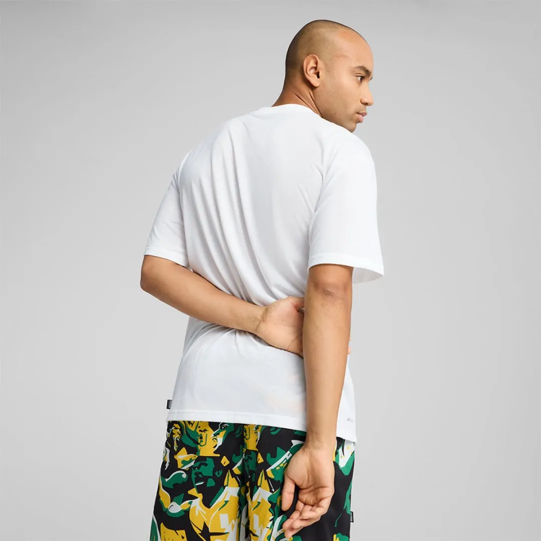 PUMA Rival Rage 3 T-shirt Wit - M