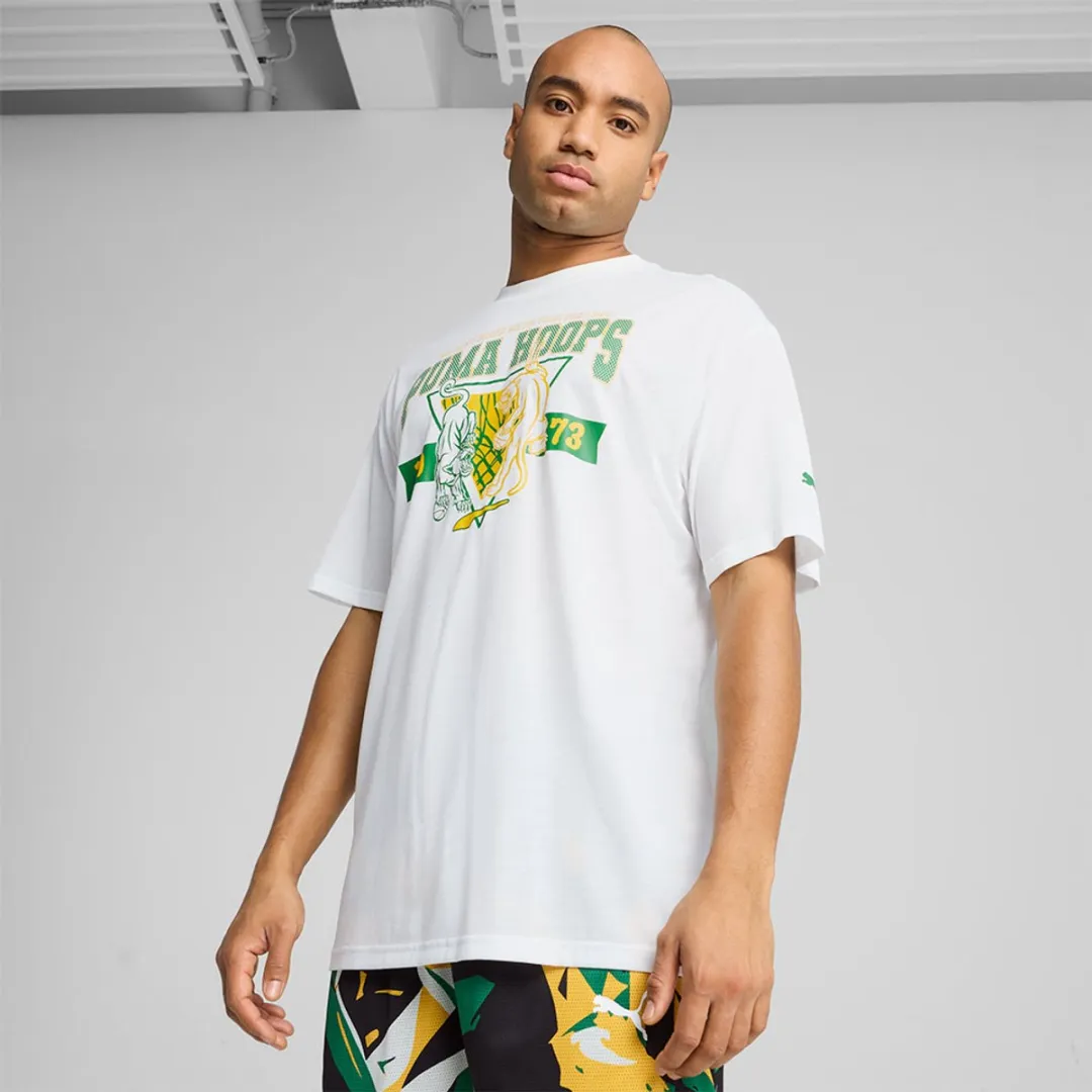 PUMA Rival Rage 3 T-shirt Wit - M