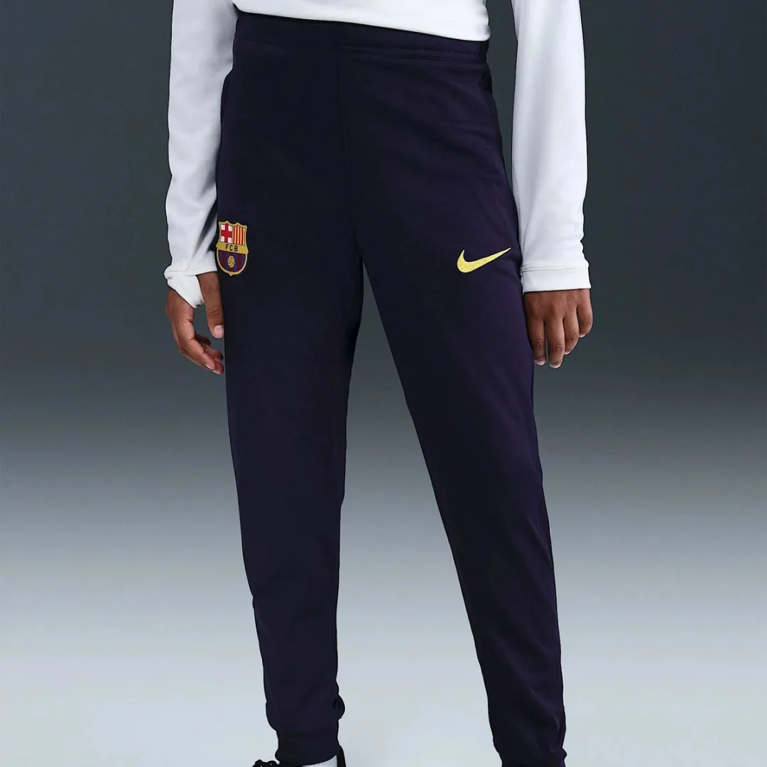 Nike FC Barcelona Strike 2025/26 Trainingspak Junior 158 - Paars-Donkerblauw