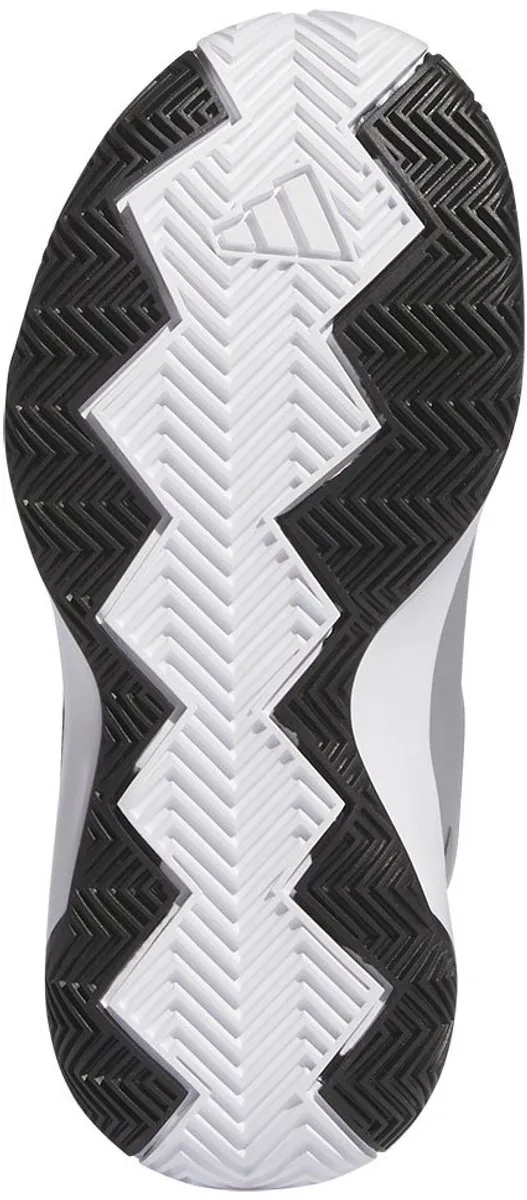adidas Cross Em Up Select Court Junior Basketbalschoenen 28.5 - Grijs