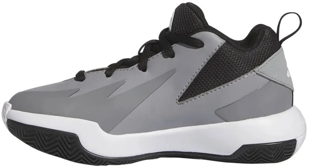 adidas Cross Em Up Select Court Junior Basketbalschoenen 28.5 - Grijs - afbeelding 6 van 6