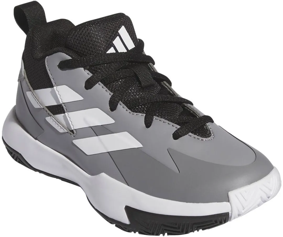 adidas Cross Em Up Select Court Junior Basketbalschoenen 28.5 - Grijs