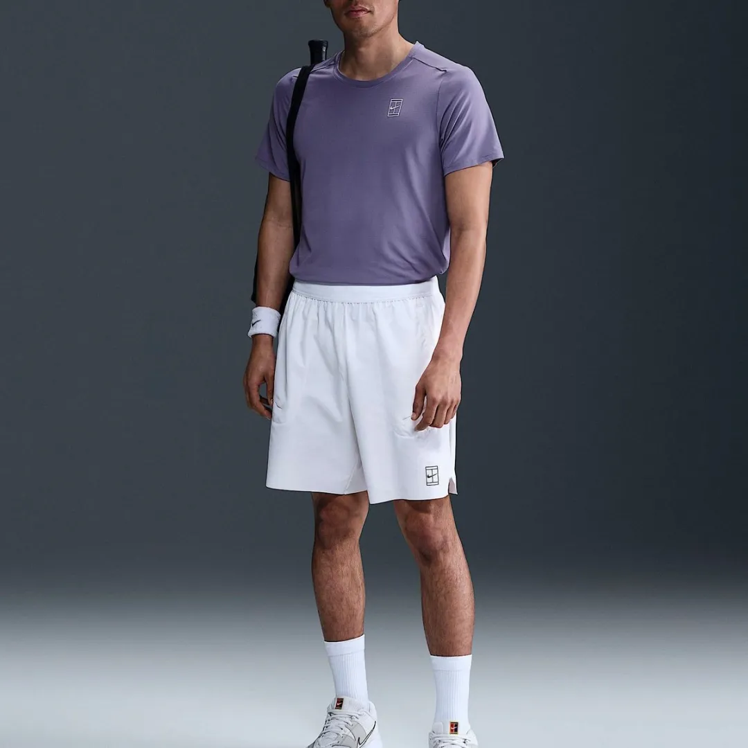 Nike Court Advantage Shirt Heren S - FZ6910-010