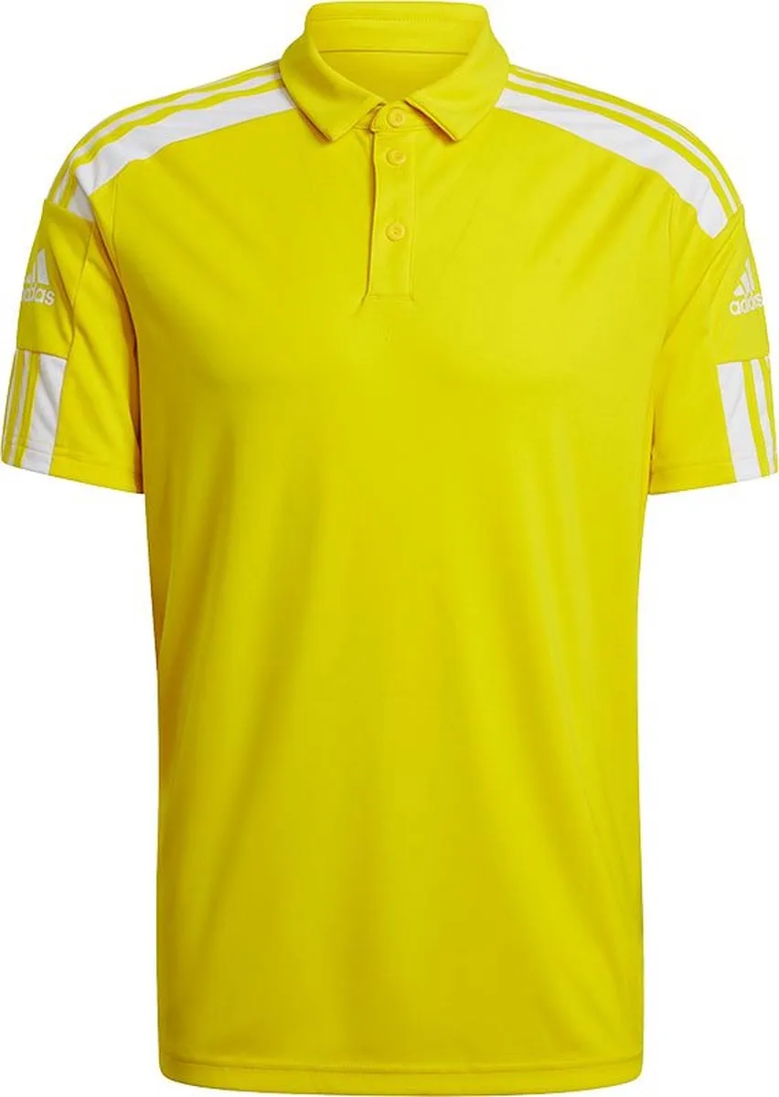 adidas Squadra 21 Polo Geel - M