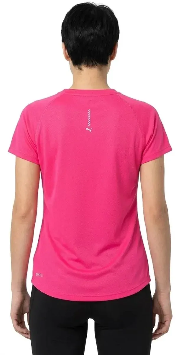 PUMA W Run Velocity T-shirt - Roze M