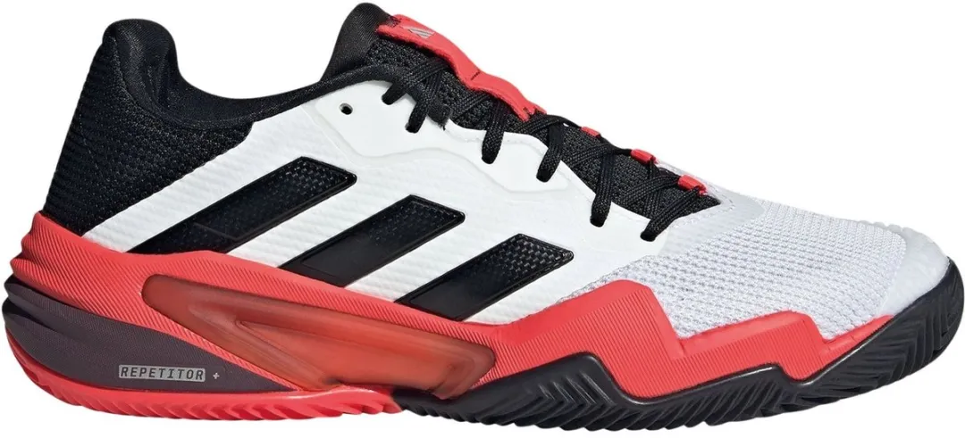 Adidas Barricade 13 Clay Tennisschoenen Heren JH9015 - Wit/Zwart/Rood