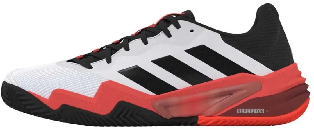 Adidas Barricade 13 Clay Tennisschoenen Heren JH9015 - Wit/Zwart/Rood