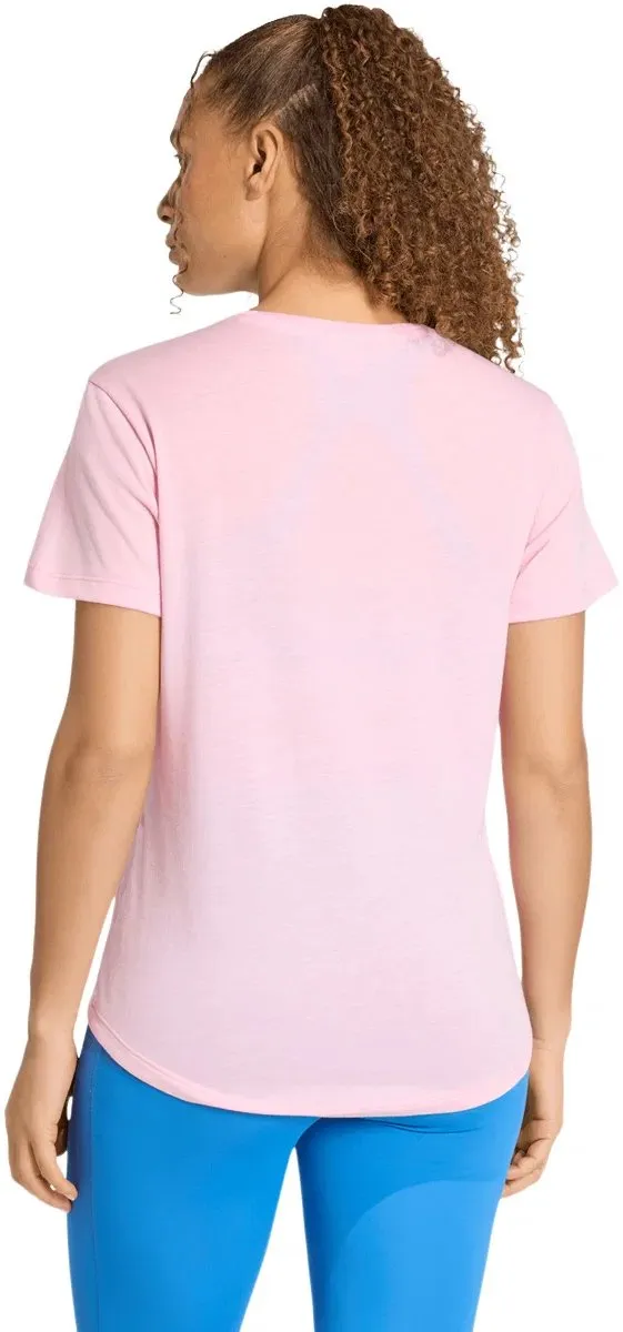 Adidas Motion Ess Tee Dames - Maat S - Roze