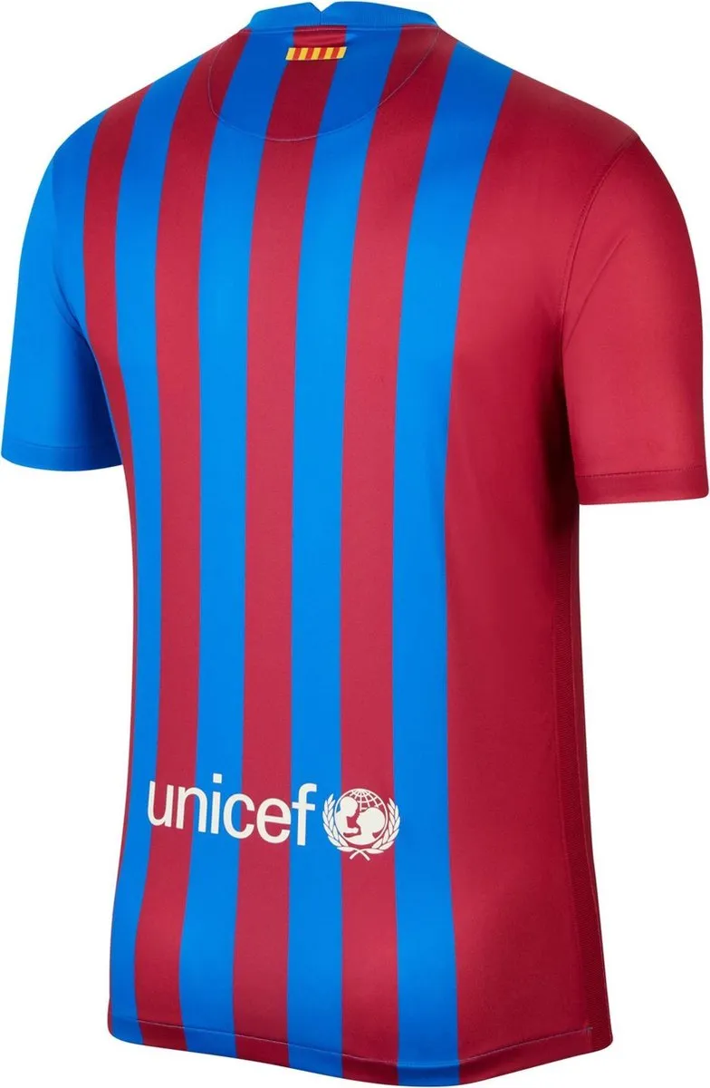 Nike FC Barcelona Sportshirt CV7891-428 - XL - Rood/Blauw