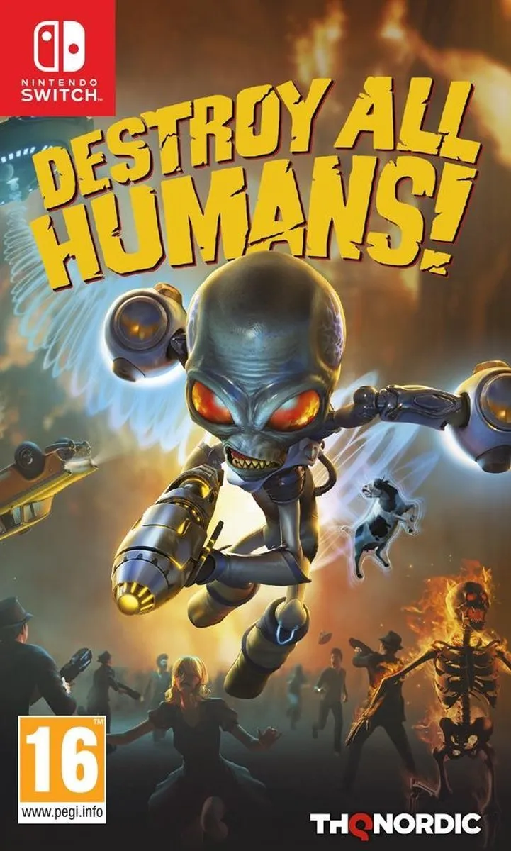 THQ Nordic Destroy All Humans Nintendo Switch