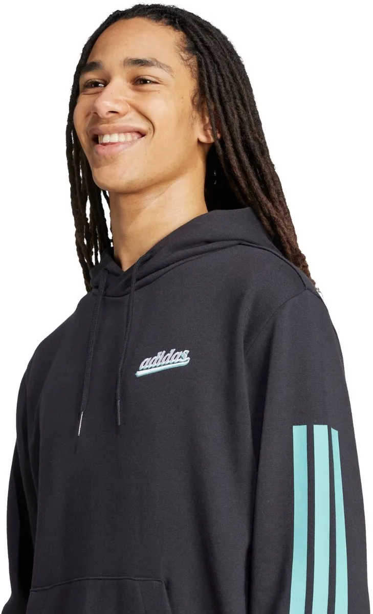 adidas Color Script Sporttrui Heren - Zwart - XL