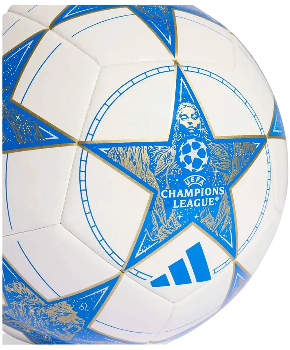 Adidas UCL Club Voetbal 5 - Blauw/Wit/Goud - afbeelding 6 van 6